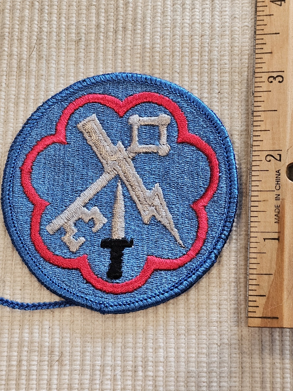 1960s 70s US Army Vietnam 207th Military Intelligence Battalion Patch L@@K!!!