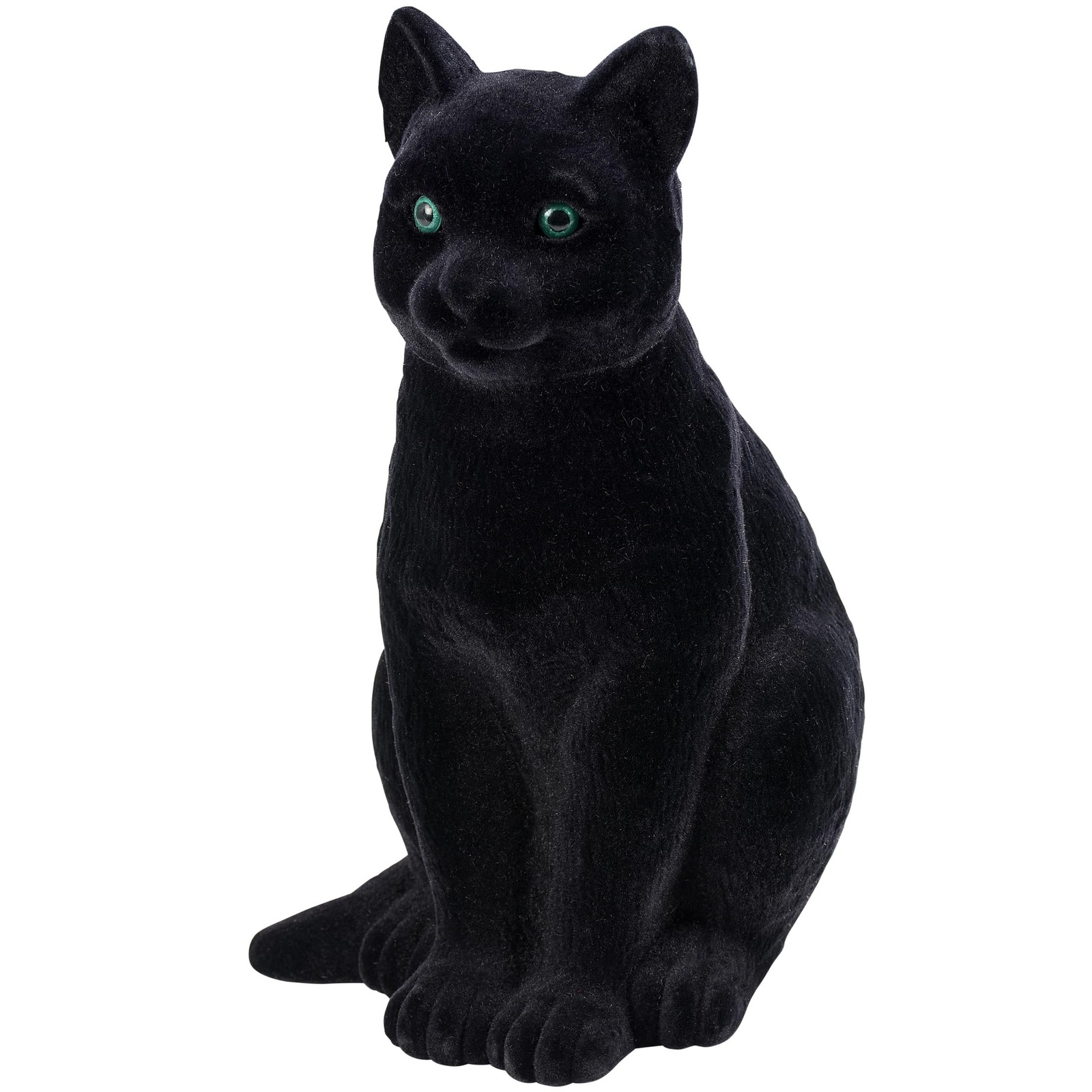 Primitives by Kathy Figurine - Fuzzy Black Cat, Decorative Figurine from Our ...