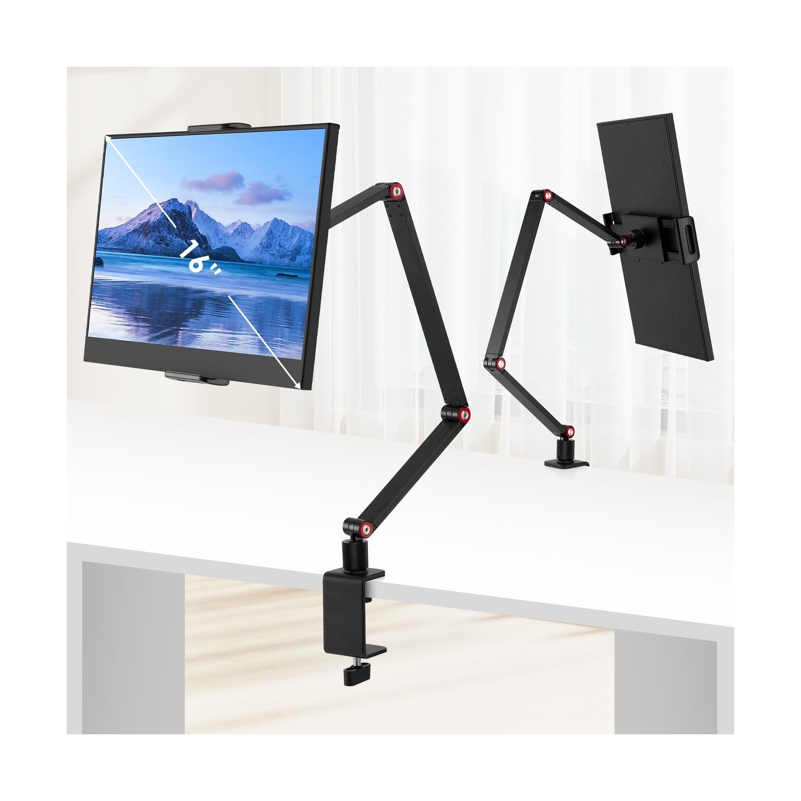 Tablet Stand Holder for ipad,Portable Monitor Stand Holder 15.6'',16'',Webcam...