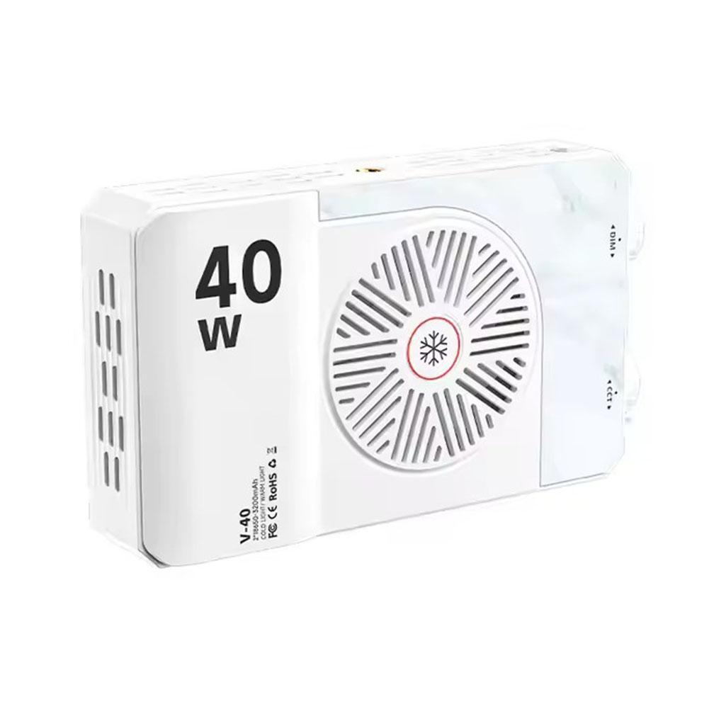 40W LED Camera Light 2500K-9000K Bi-Color 4400mAh Video Lamp Handle Lot M8  L8V7
