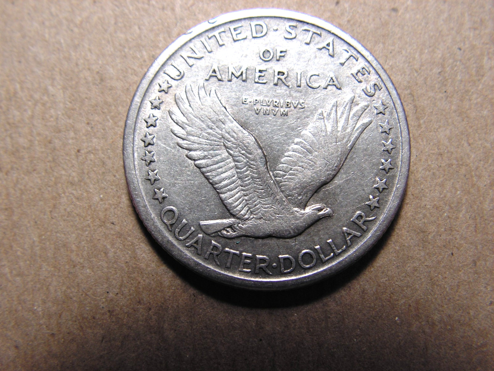 1917 - P Standing Liberty Quater. Type 1,