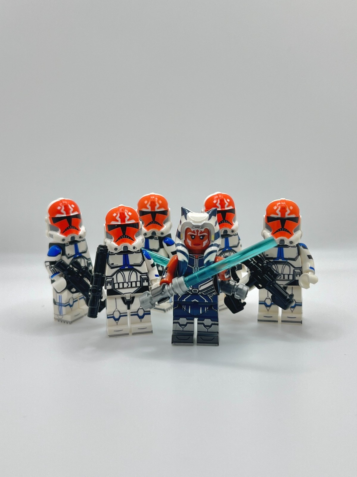Star Wars 332nd Clone Troopers & Ahsoka Mandalore Minifigure Set