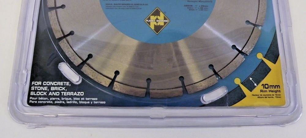Planet Diamond 21412020 12" Premium Laser Welded Segmented