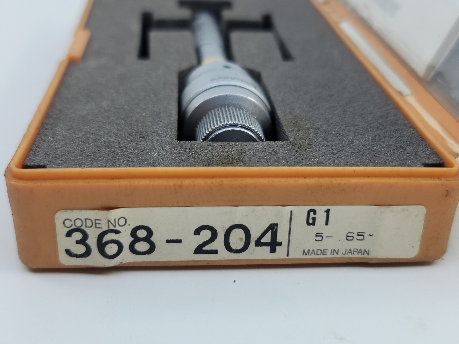 Mitutoyo Holtest 368-204 Three Point / Two Point Internal Micrometer W/Box