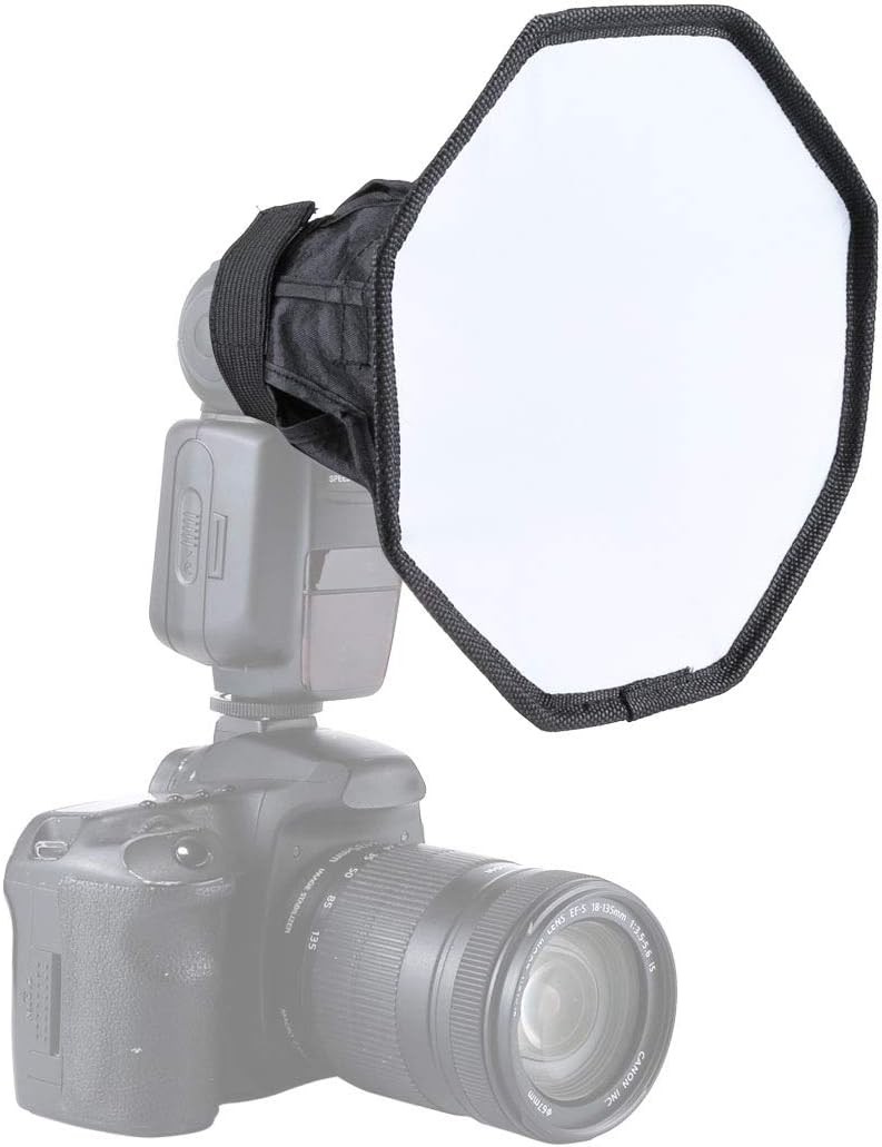 8 Inch Camera Flash Softbox Diffuser for Speedlight