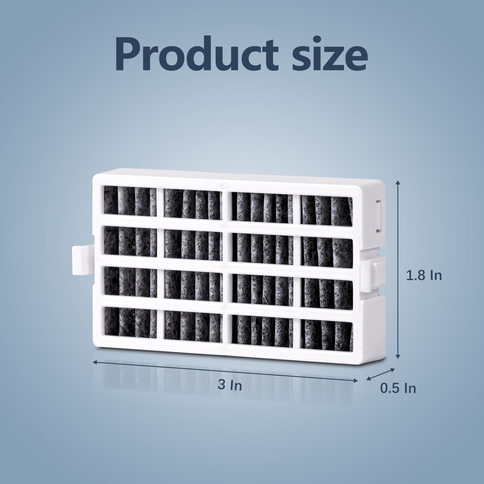 W10311524 Refrigerator Air Filter Replacement – FreshFlow Compatible, 6 Pa