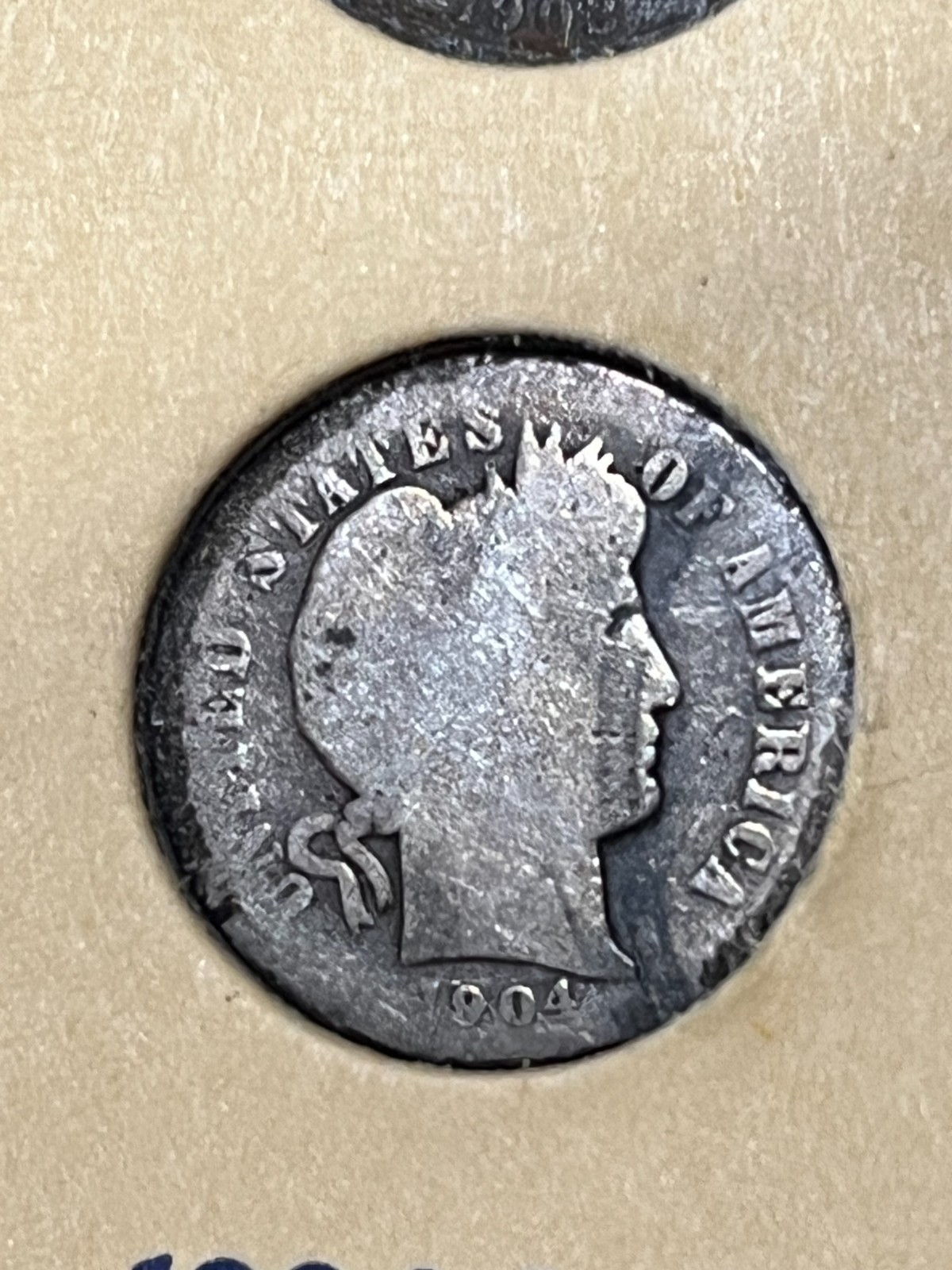 1904-S Barber Dime