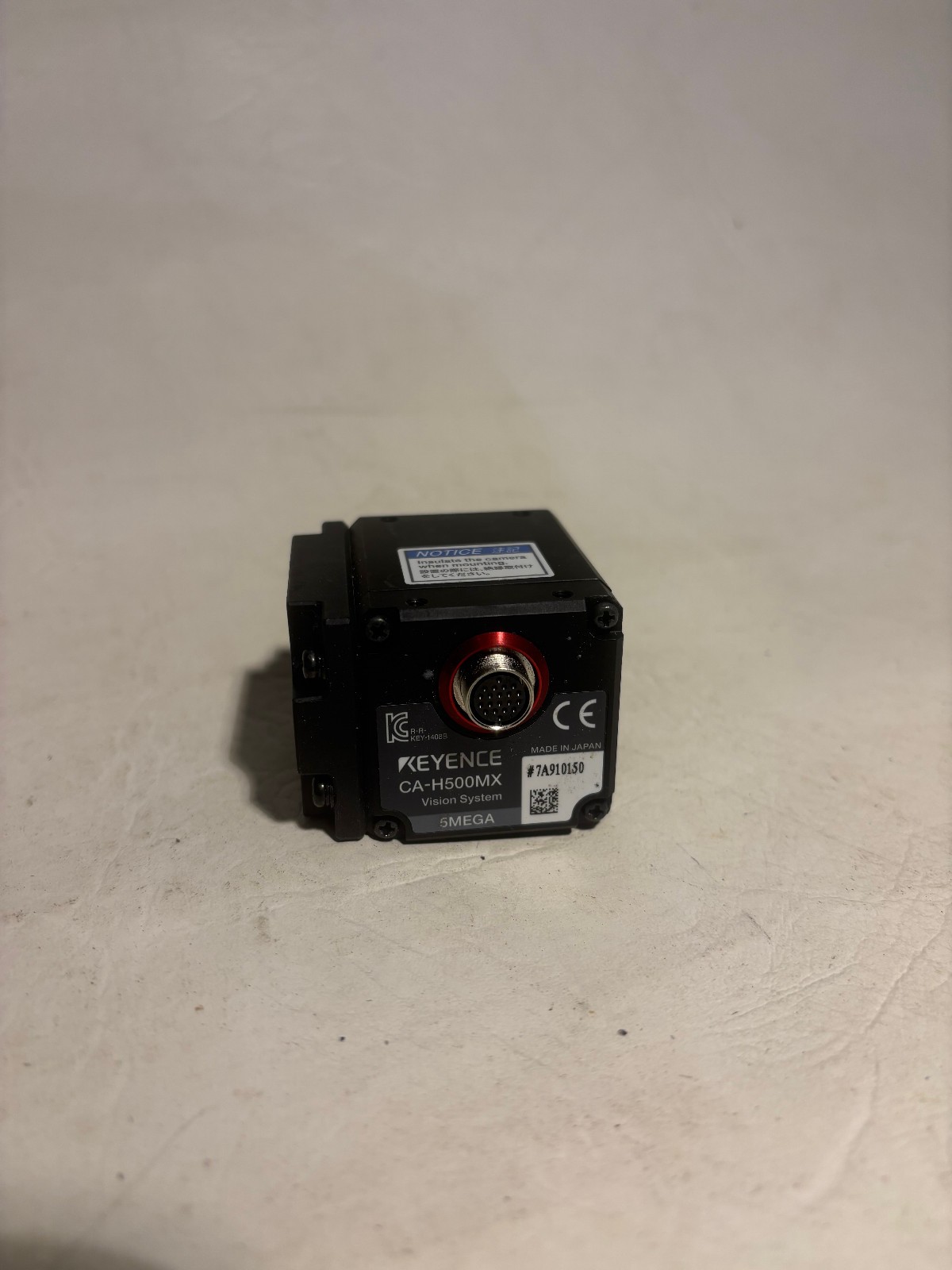 Keyence CA-H500MX Vision System Sensor Camera 5Mega Pixels
