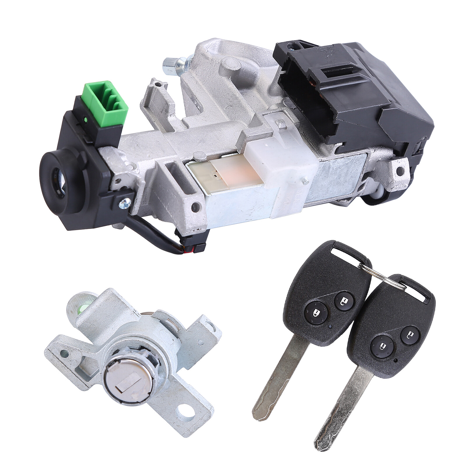 Ignition & Door Lock Cylinder Switch Assembly Set 2 Keys For 2005-2010 Odyssey
