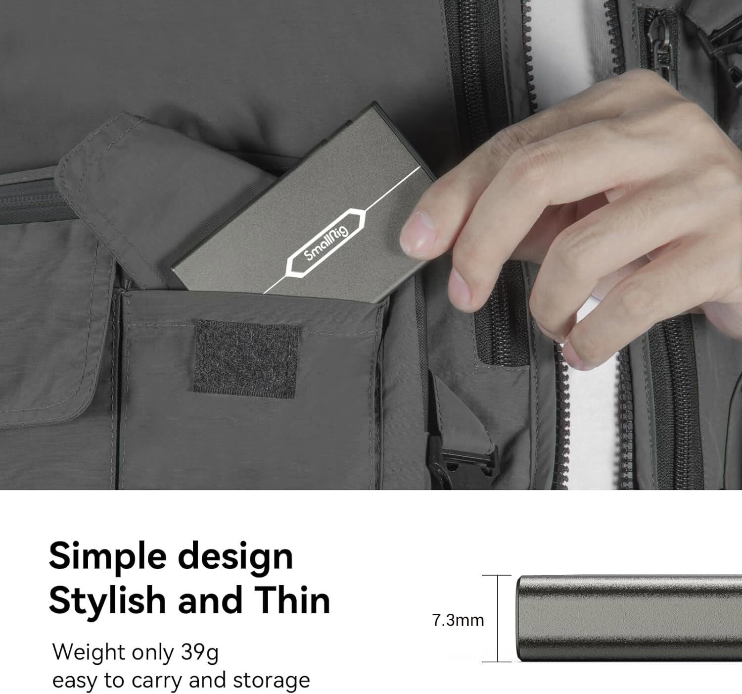 SmallRig Memory Card Case Holder Storage for SD / Micro SD / SIM Cards
