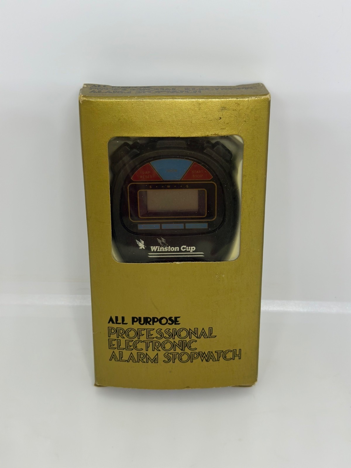 VTG Winston Cup Electronic Alarm Stopwatch Professional Compact Timer UNTESTED