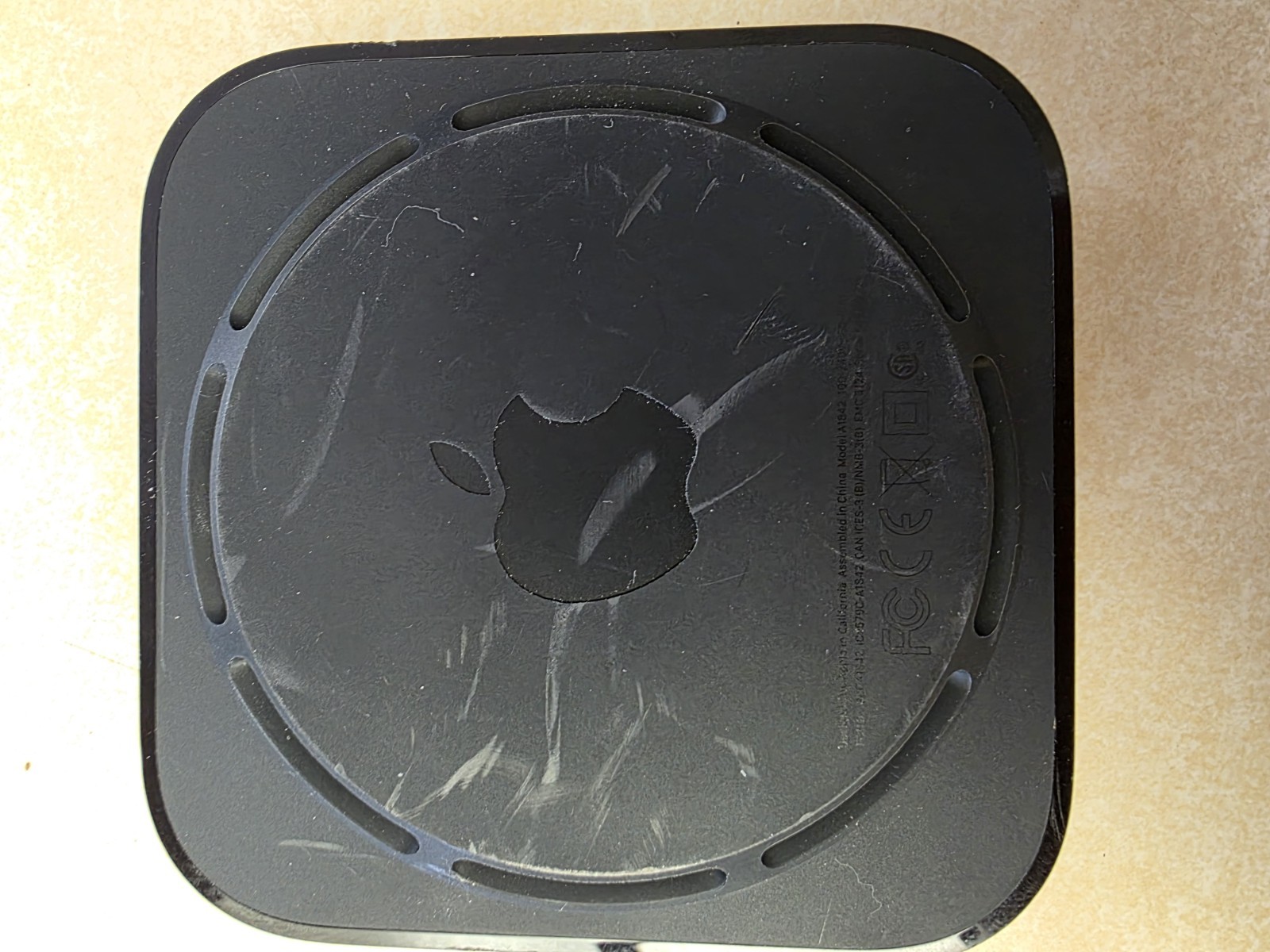 Apple Apple TV 3rd Gen A1842 Black 1080p Media Streamer HDMI Ethernet AirPlay