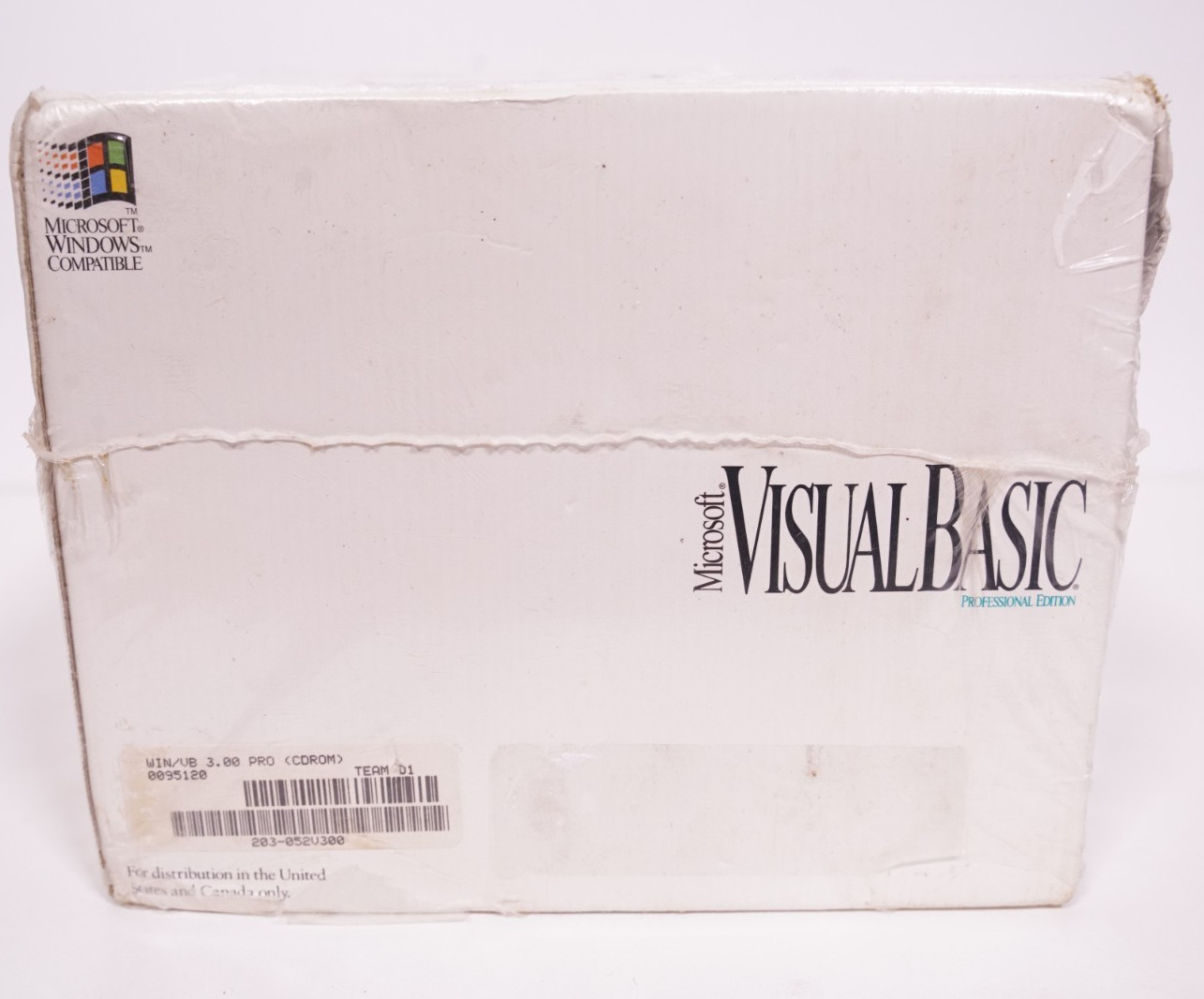 Brand New Microsoft Visual Basic 3.0 Pro (PC/Windows,1994) 2 CD w/Office Dev Kit