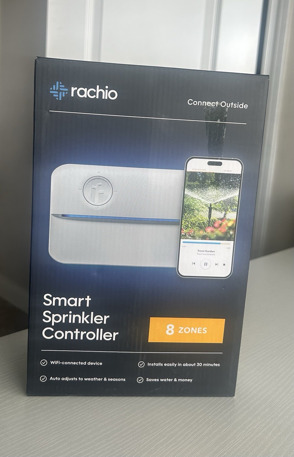 Rachio 3 8-Zones- 8zulw-c Smart Sprinkler  Controller ( FREE SHIPPING) NEW BOX