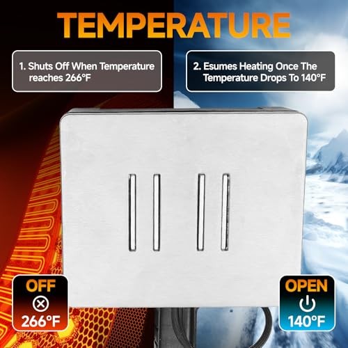 ‎Upgraded Magnetic Engine Block Heater, 120V 400W, Compatible with 1160 1160X
