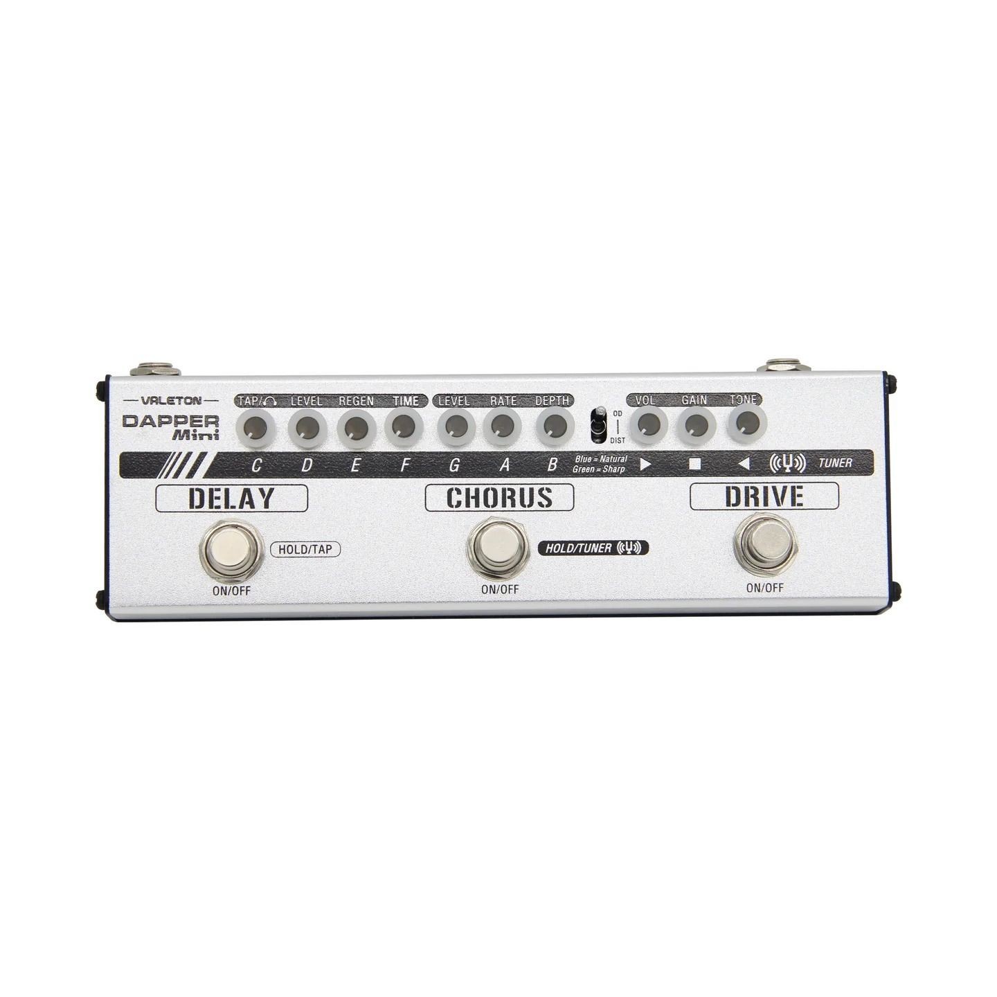 Valeton Dapper Mini Delay Chorus Drive Effects Pedal New