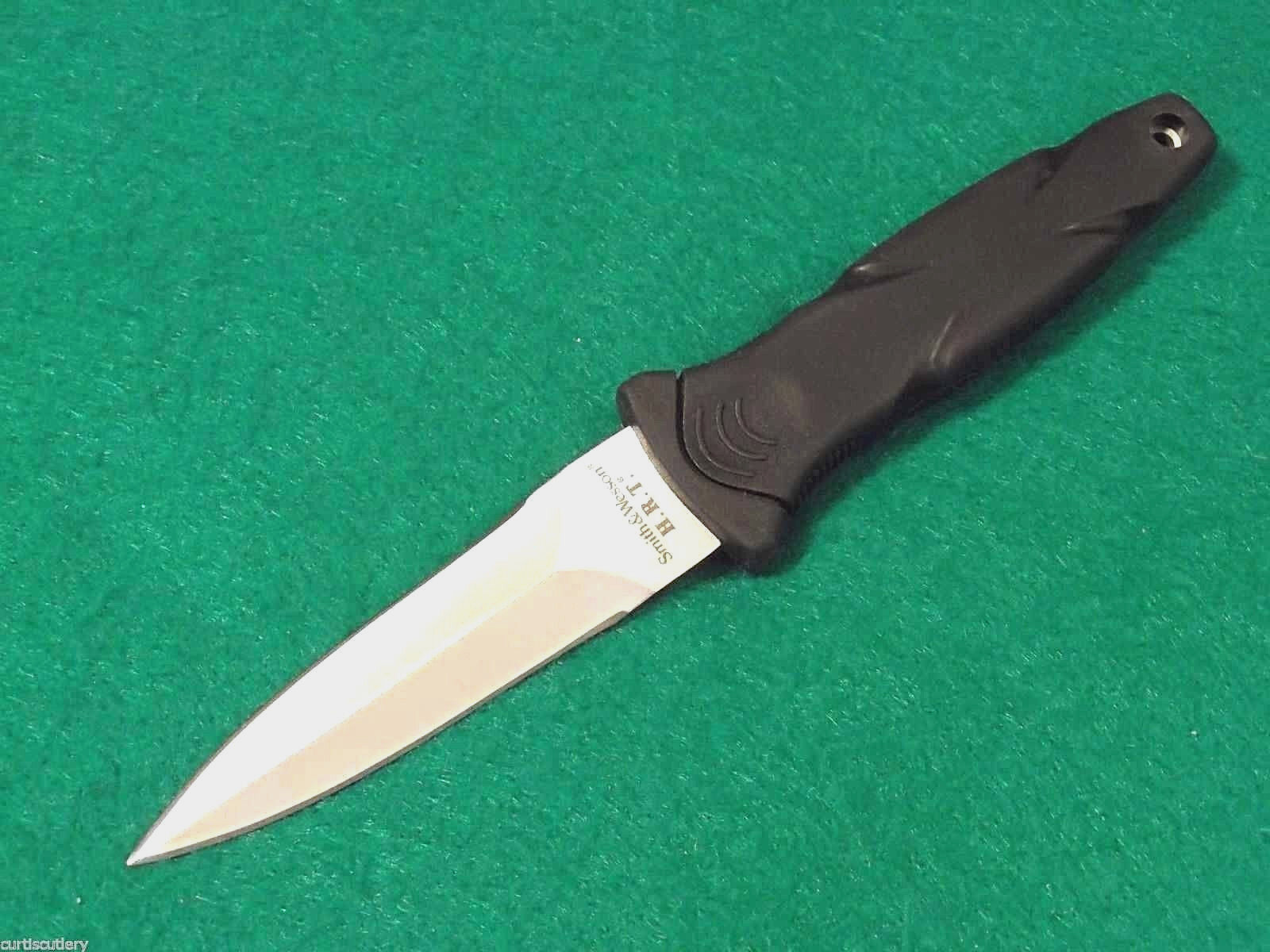 Smith & Wesson SWHRT3 Hostage Rescue Team double edge boot knife 7 1/8" overall