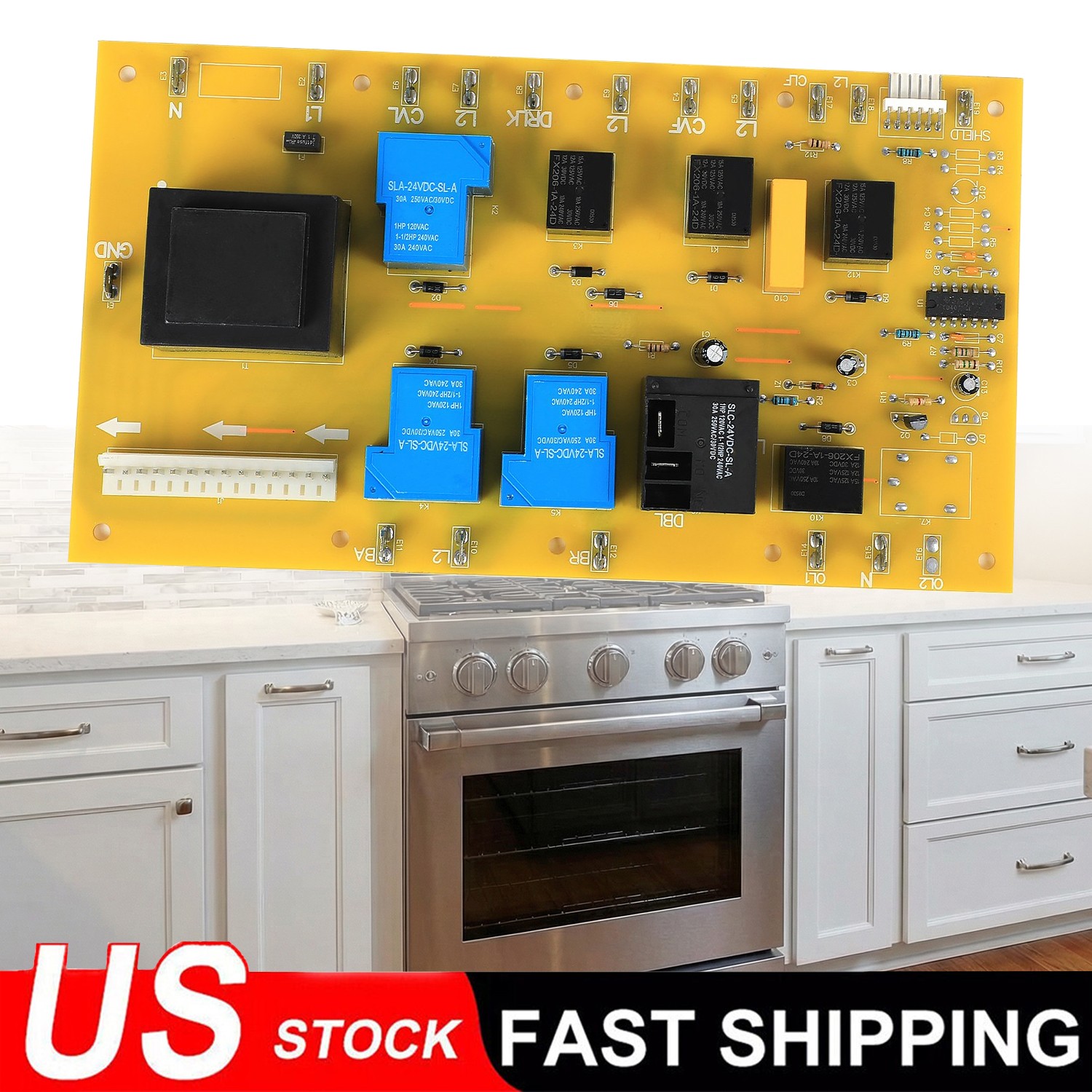92028 NEW  Relay Board for Dacor (90 days Replacement Guarantee) DE81-09179A
