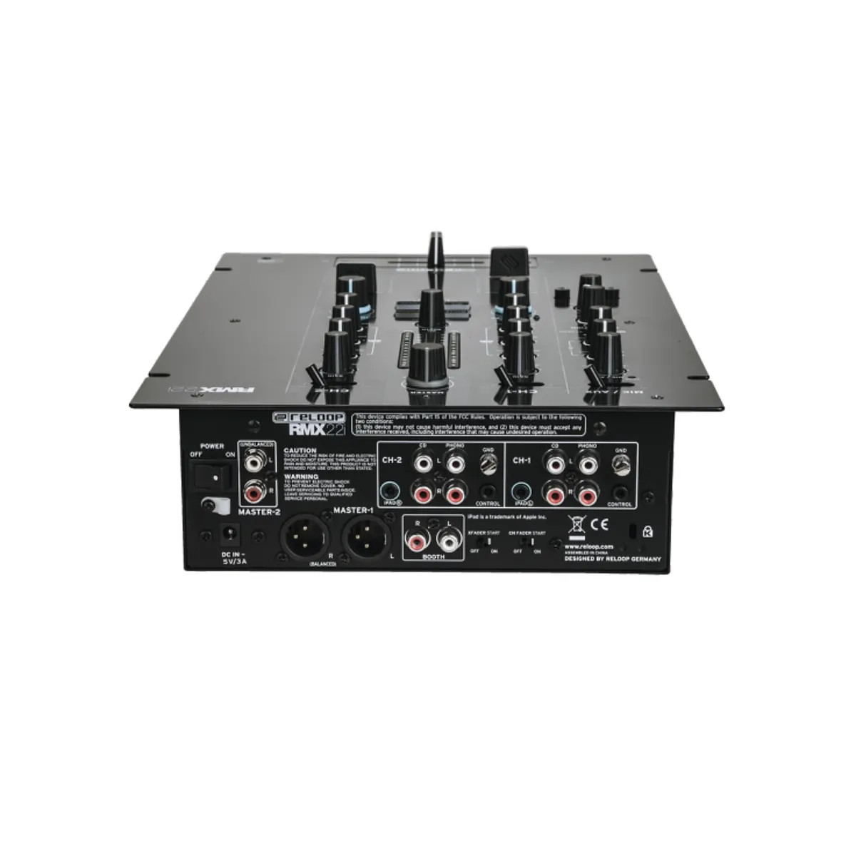 Reloop RMX22i Digital FX Mixer With iPad Split Connection