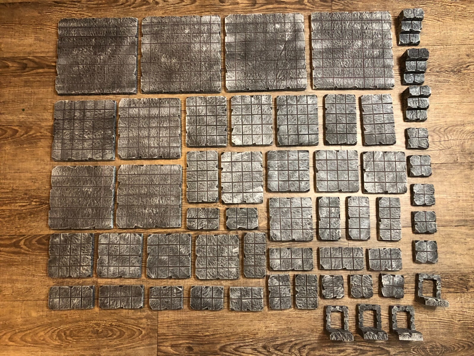 Big Dungeon Tile Modular Set Dungeons & Dragons Pathfinder d&d terrain 28mm