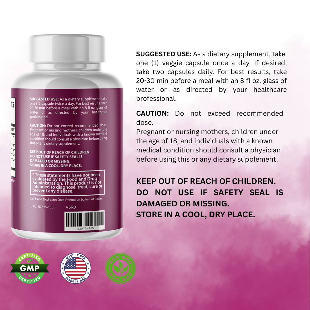 Figoxal- Immune & Weight Support- 2 Bottles - 120 Capsules