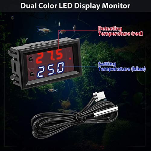Pieces 1V Electronic Temperature Controller Programmable -50 to 110 Degree 2