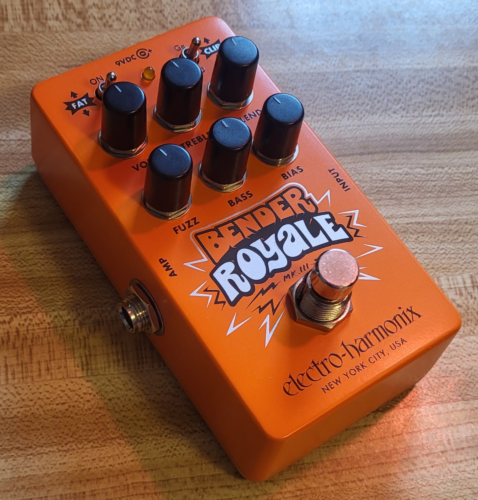 Electro-Harmonix Bender Royale Germanium Fuzz Pedal - Open box