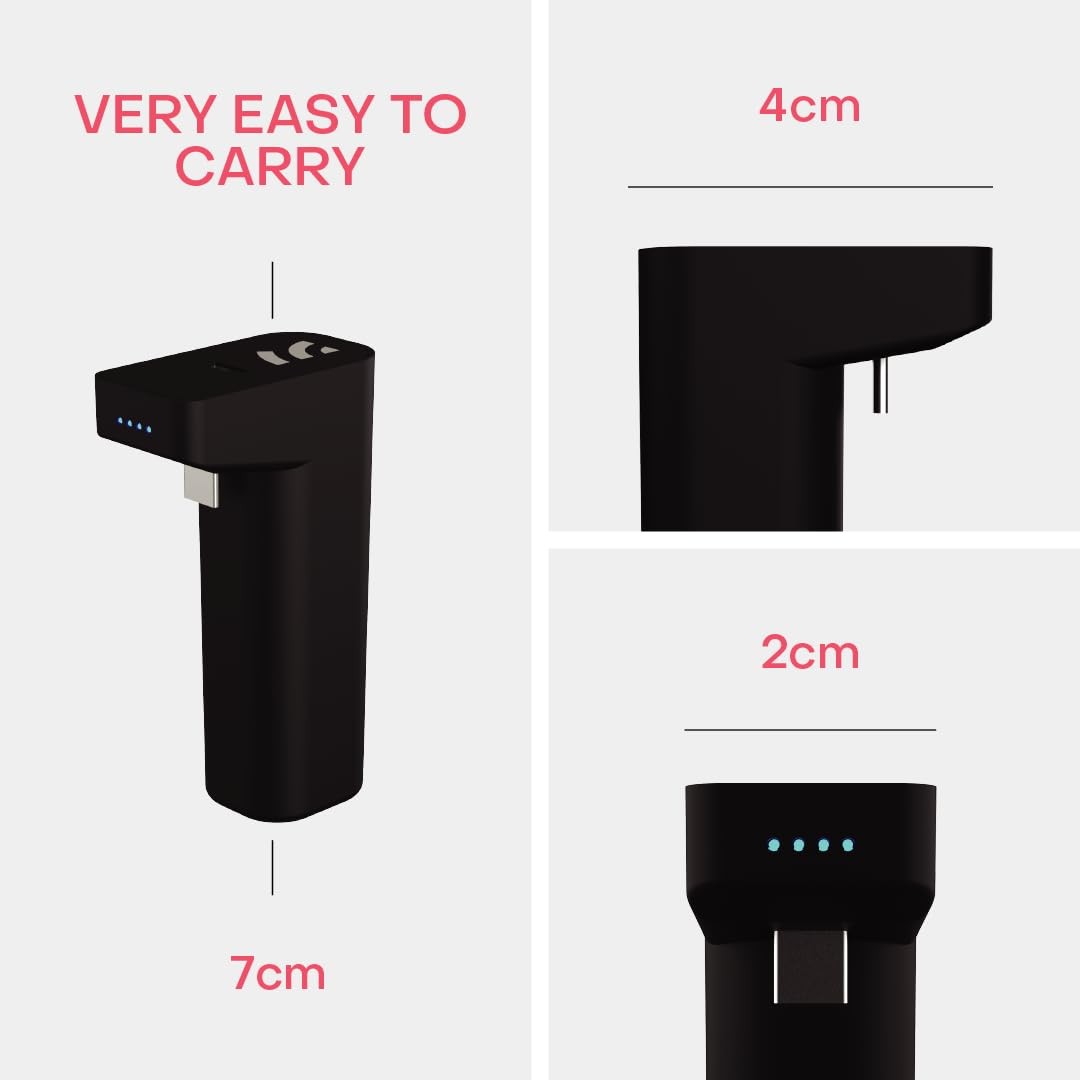 Wireless Charger for PS4 Controller, Portable Battery, Play While Charging