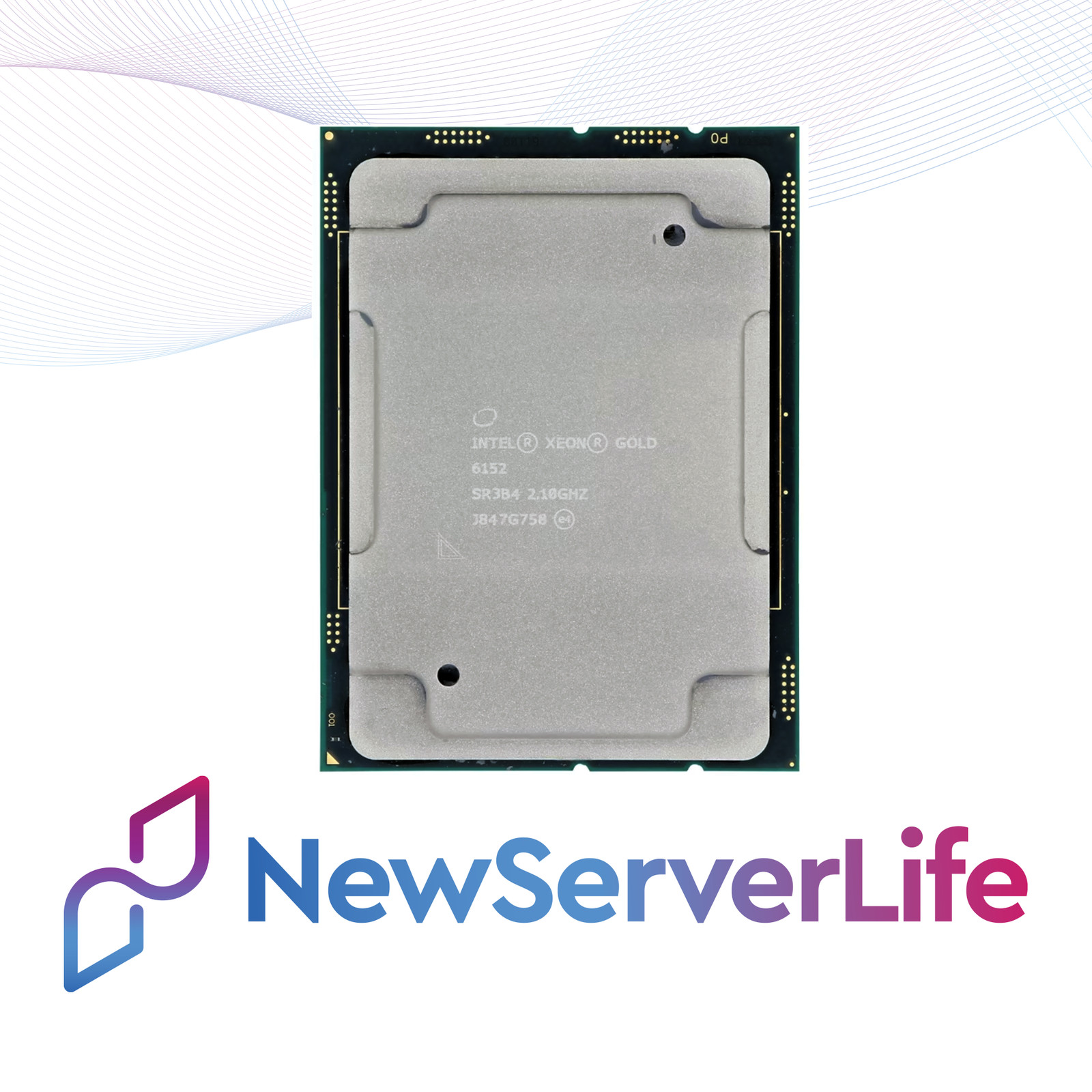 Intel Xeon 6152 Gold 2.1GHz 22 Core 44T 140W 30.25MB Server Processor SR3B4