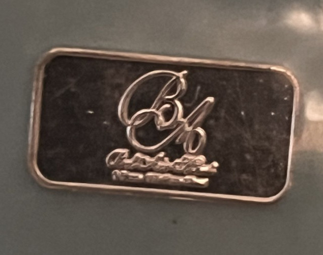 1 gram Bel Air Mint Design  0.999 Fine Silver  FREE SHIP!