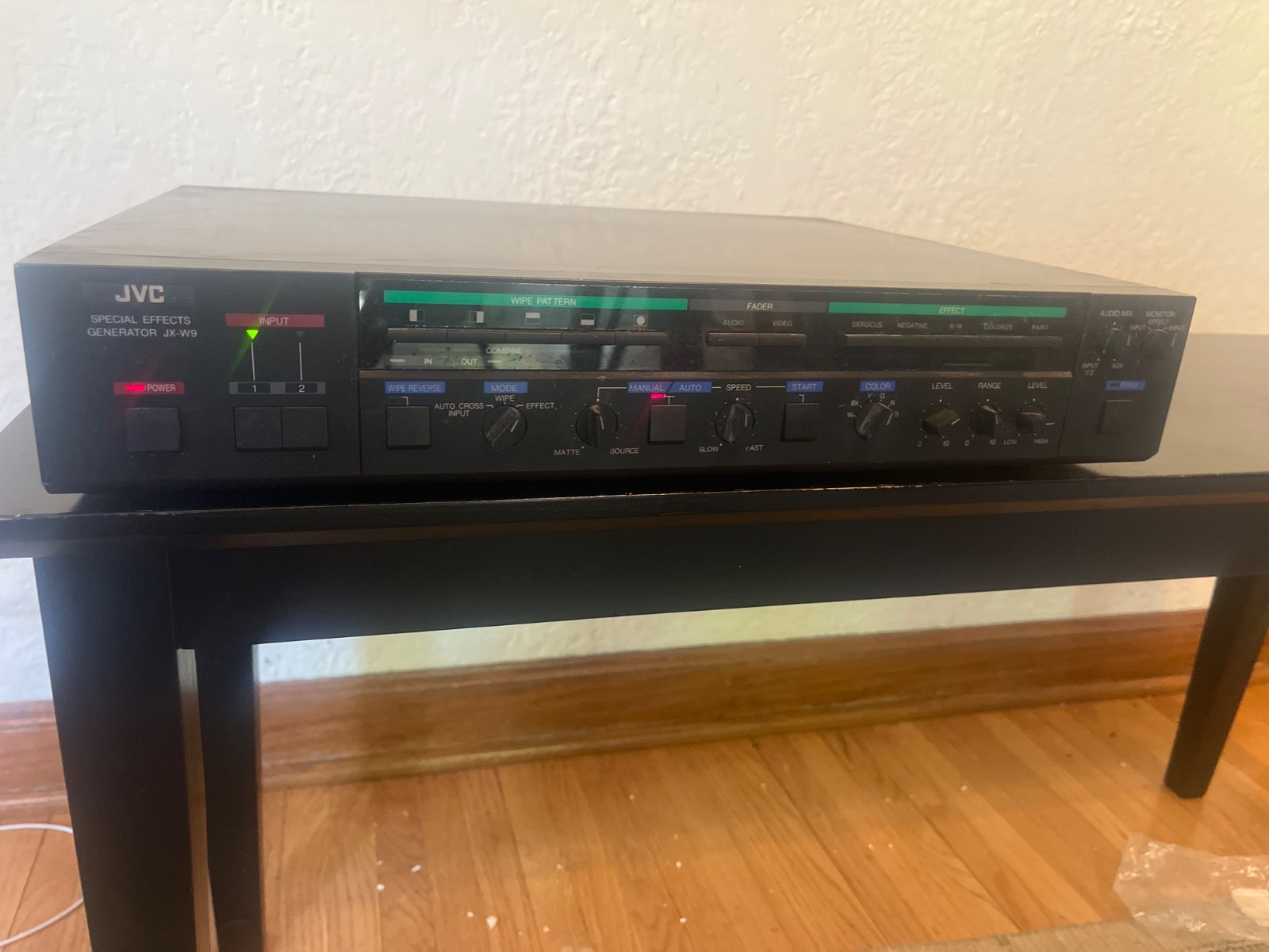 JVC JX-W9 Special Effects Generator Untested powers on