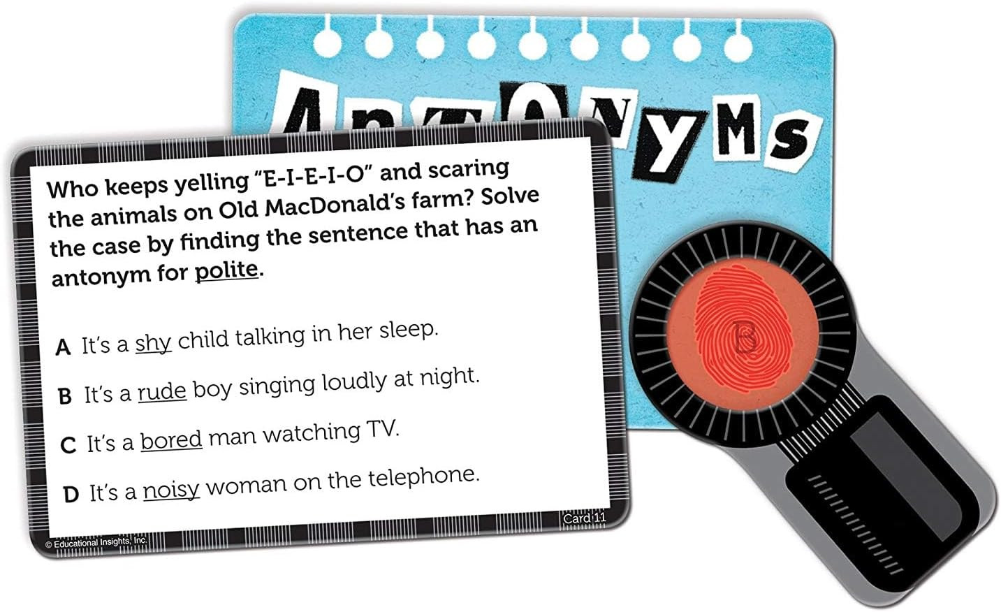 Super Sleuth Vocabulary Game
