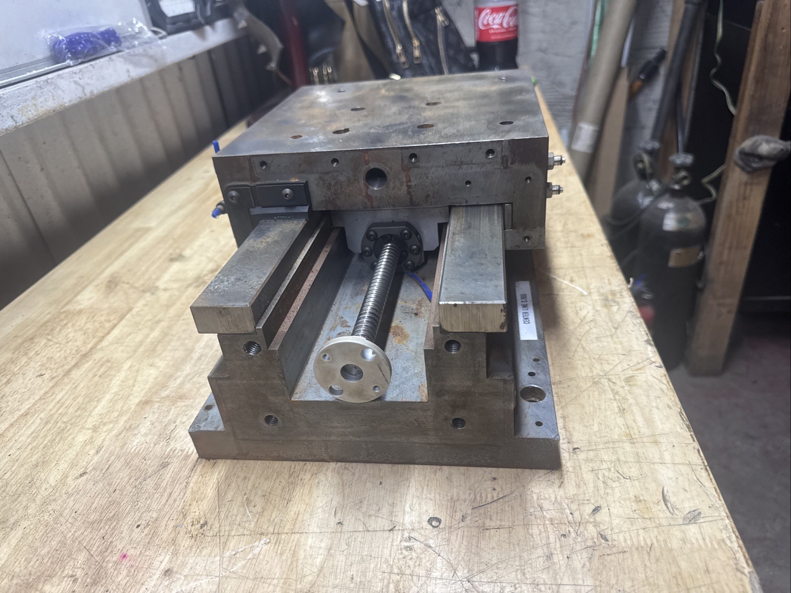Russell T Gilman Linear Slide Table Heavy Duty CNC Machine Stage