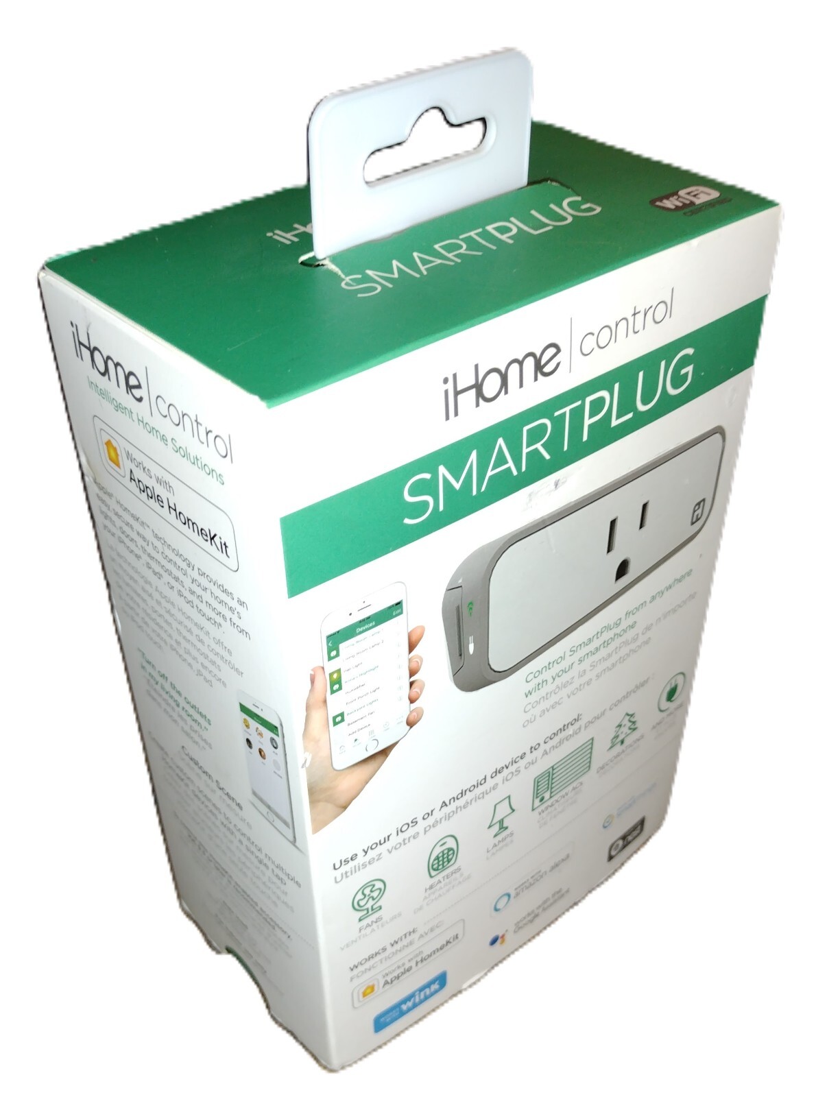 iHome ISP6 Wifi Smartplug Home Bedroom String Light IOS HomeKit APP Control NEW