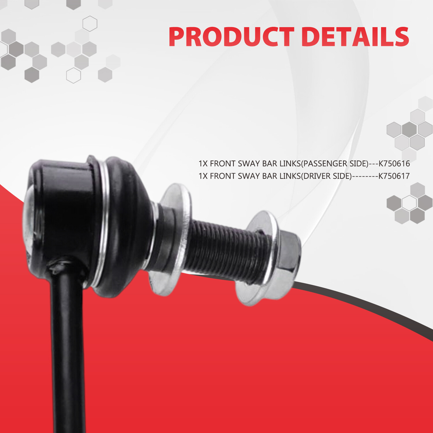 For Ford Explorer 11-19 Front Lower Control Arm Ball Joint Sway Bar Link Kit 4Pc