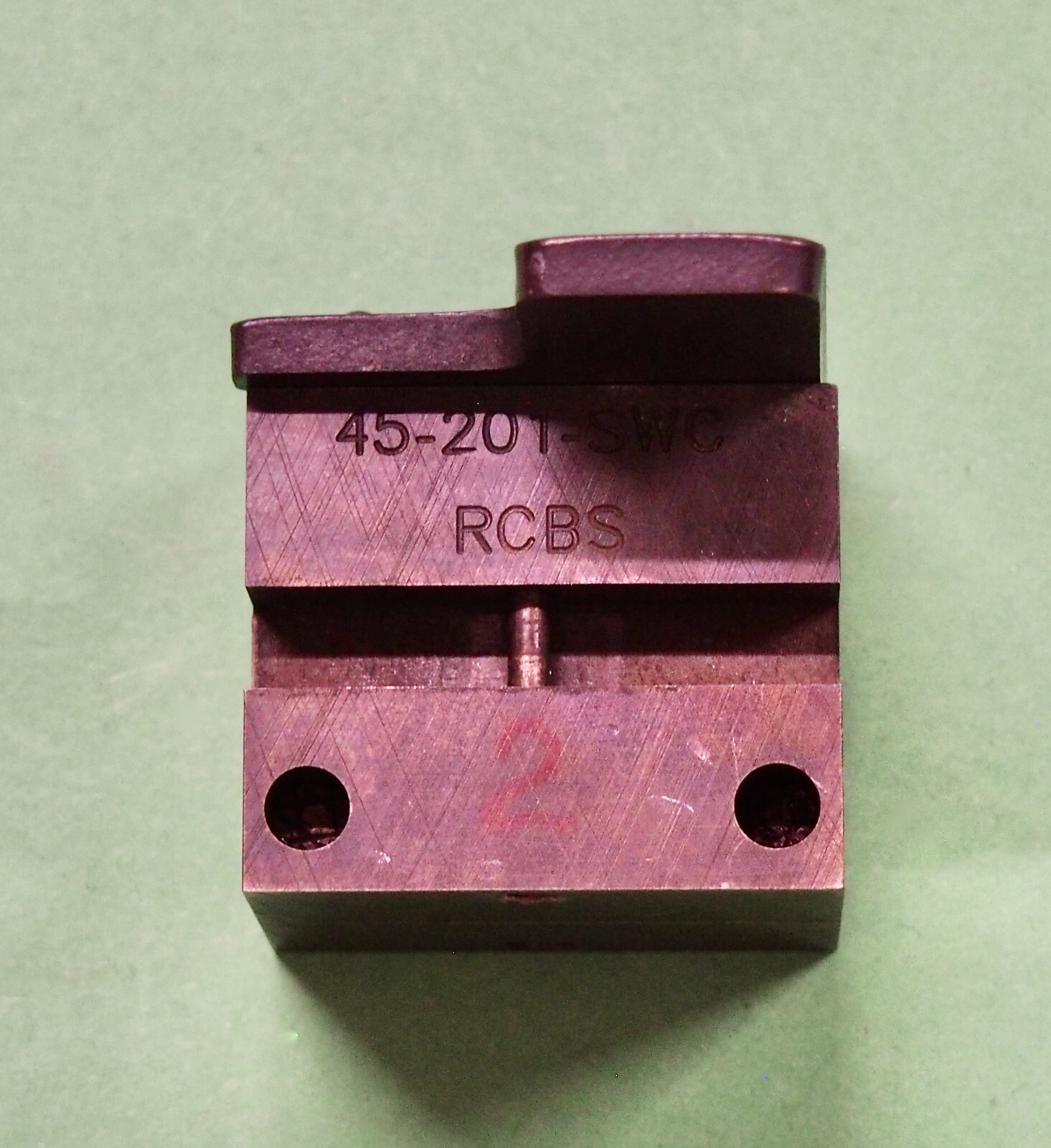 RCBS (2-cavity) Mold-(45-201-SWC)-45ACP-(82047)