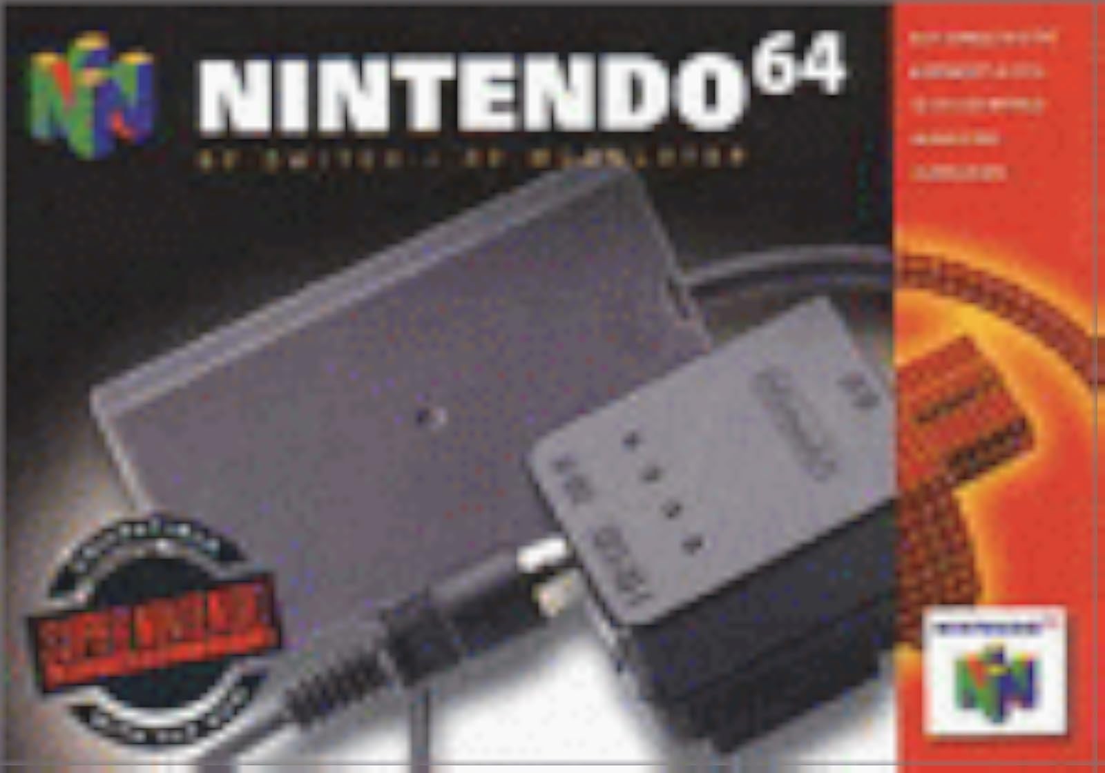 Nintendo OEM RF Switch RF Modulator Very Good N64 8Z