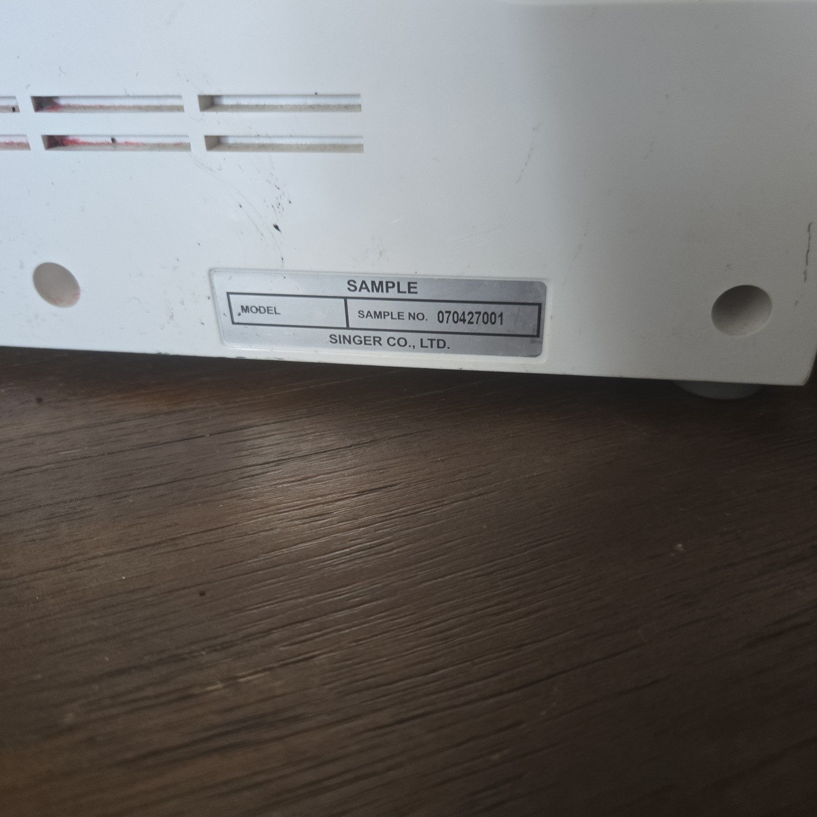 Singer Computerized Sewing Machine Tray Missing Cover Works Great