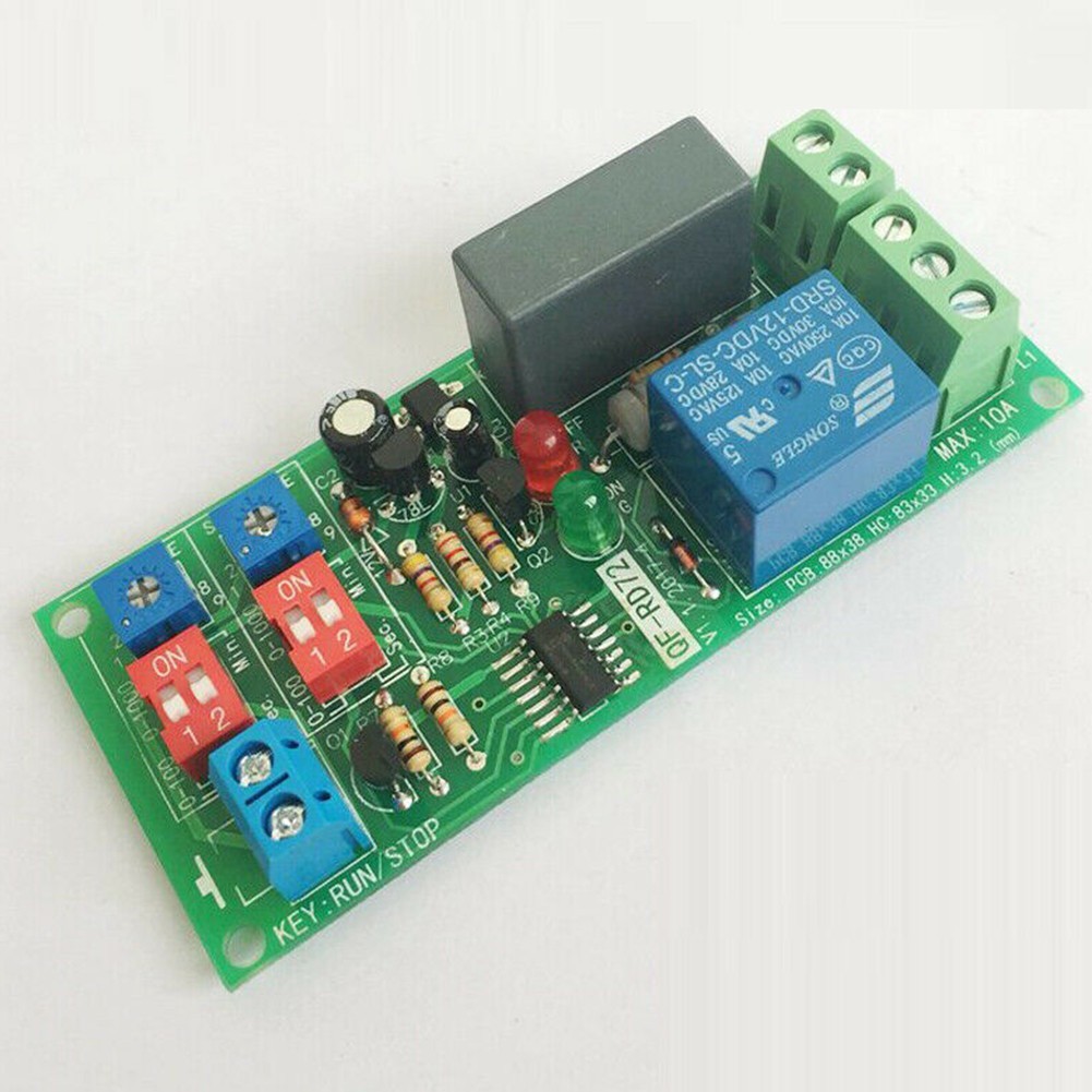 Ultra Reliable AC110V 120V 220V Timer Switch Module for Delay Cycle Management