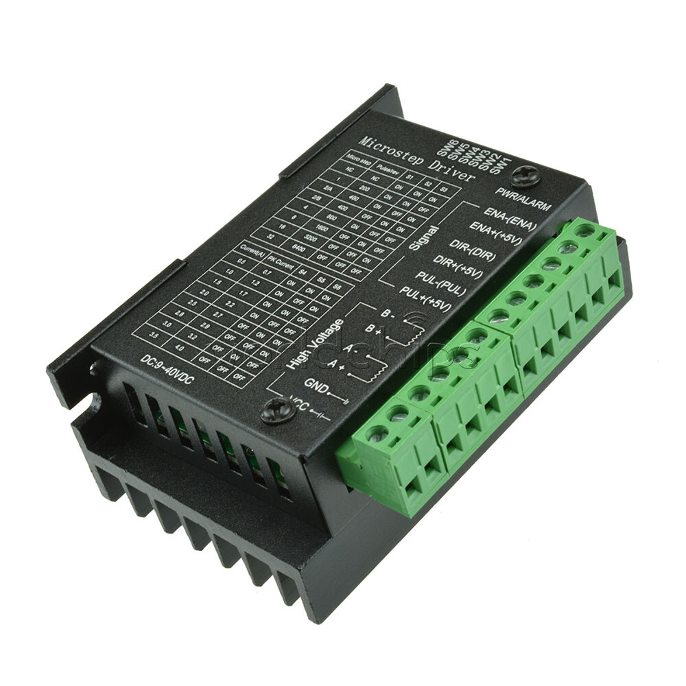DC 9-42V 4A TB6600 CNC Single-Axis Stepper Motor Driver Board Controller 20KHZ