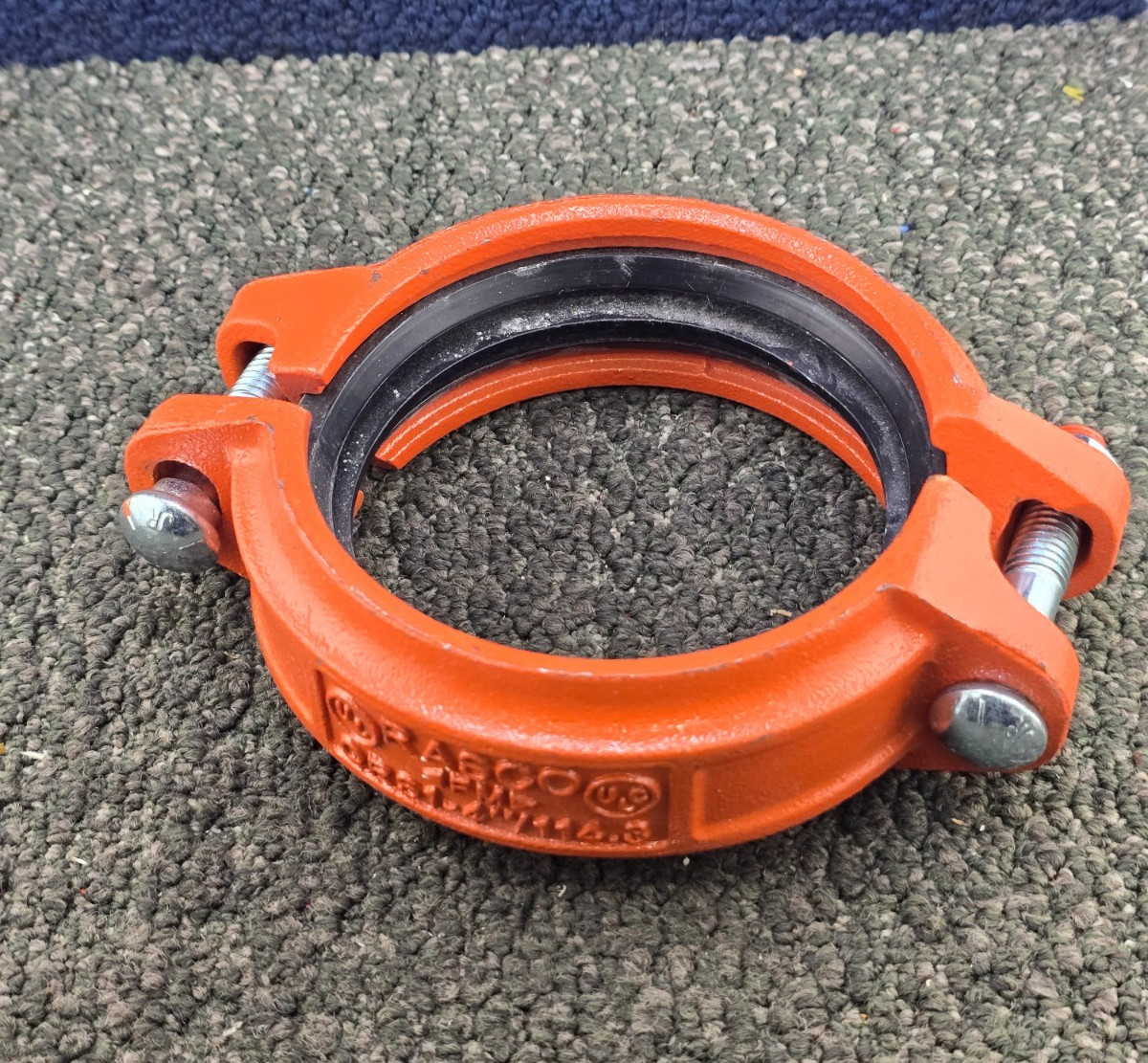 RASCO QRS1-4"/114.3 Push-On Heavy-Duty Grooved Rigid Coupling