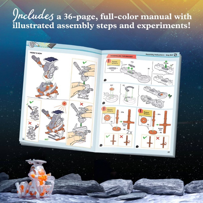 Solar Bots Cosmic Explorers