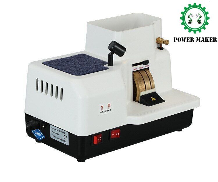 6B Three Wheel Hander Grinder Hand Optical Lens Edger Optical Instruments