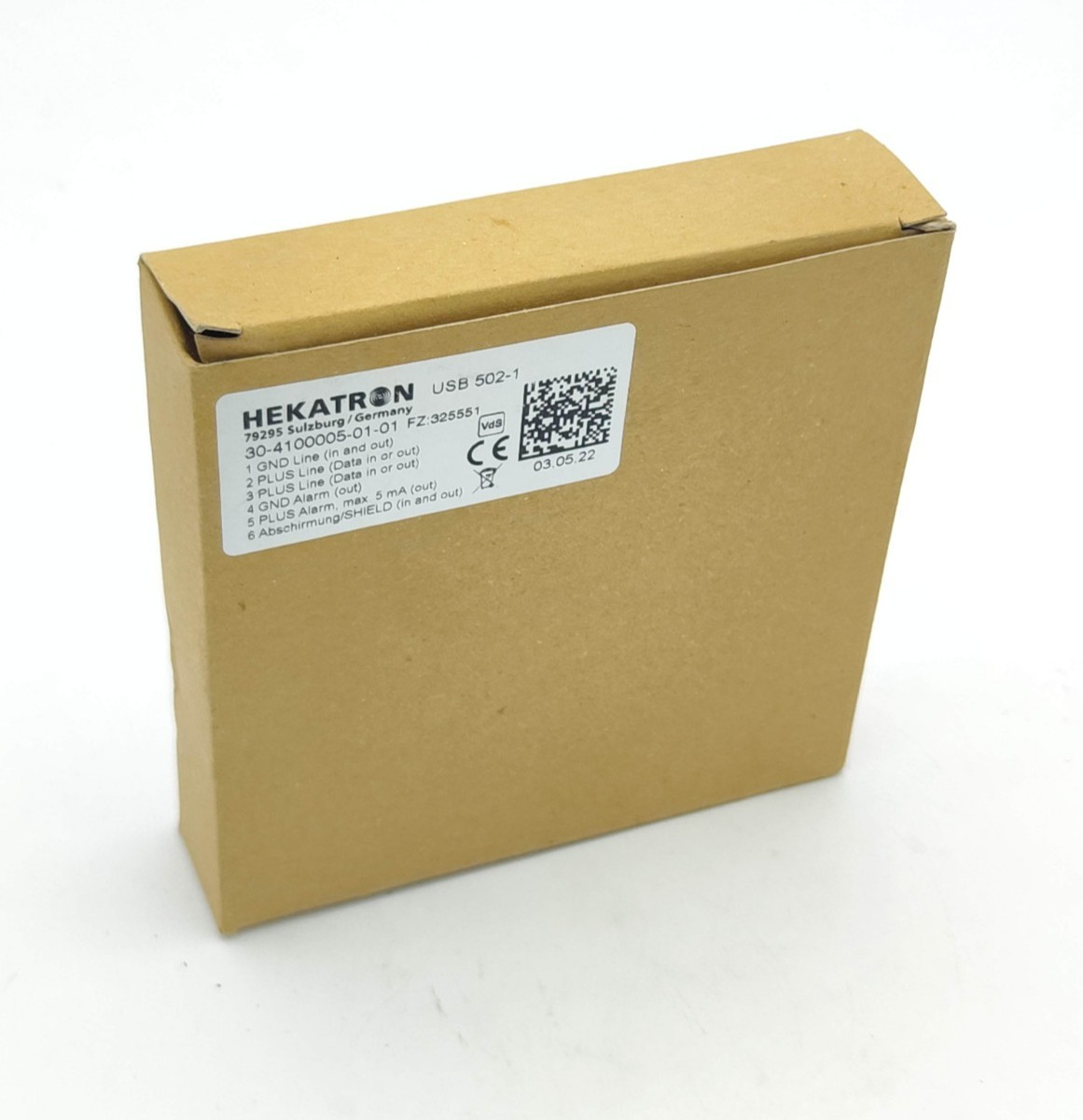 Hekatron detector socket 30-4100005-01-01 USB 502-1 with ring contact