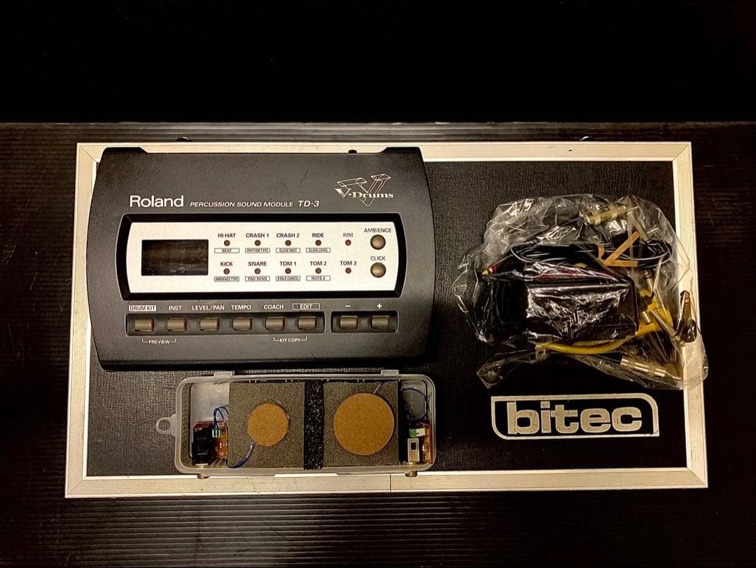 Roland TD-3 V-Drum Module Electronic drum sound module #0001