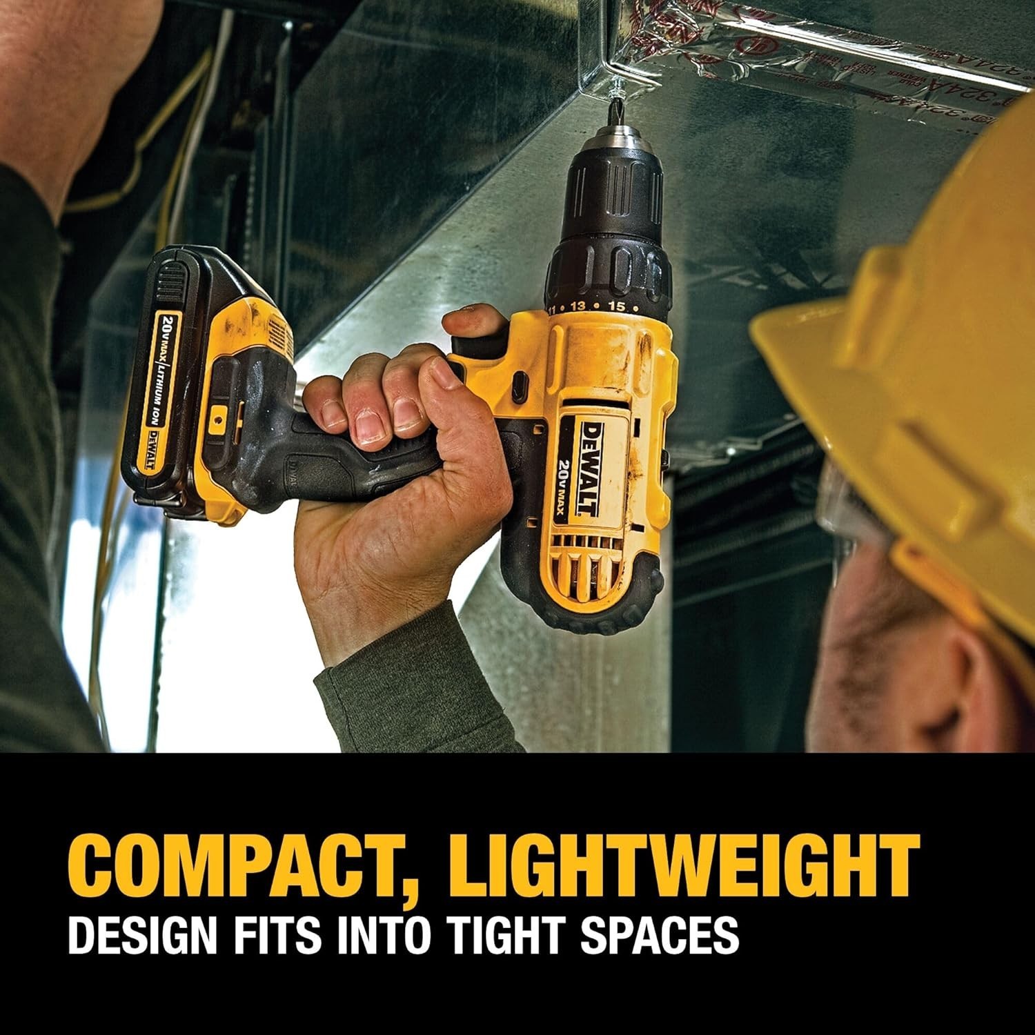 20V Max Cordless Drill/Driver Kit with Dual Batteries and Charger