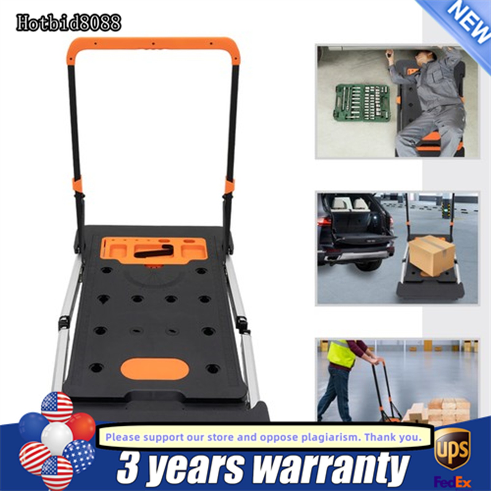 7-in-1 Multifunctional Workbench Portable Folding Work Table Workbench Load