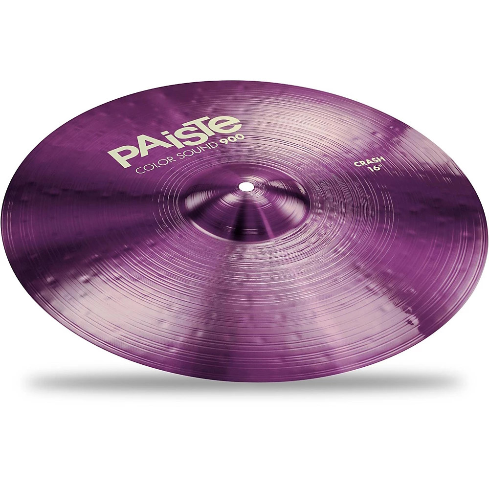 Paiste Color Sound 900 Crash Cymbal, Purple 16 in. 197881497798 RF