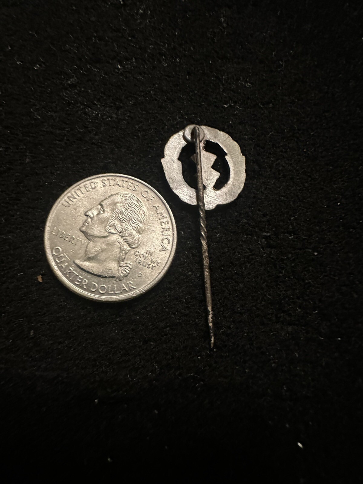 Vintage Germany Austria Switzerland Flags IVV Lapel Hat Stick Pin