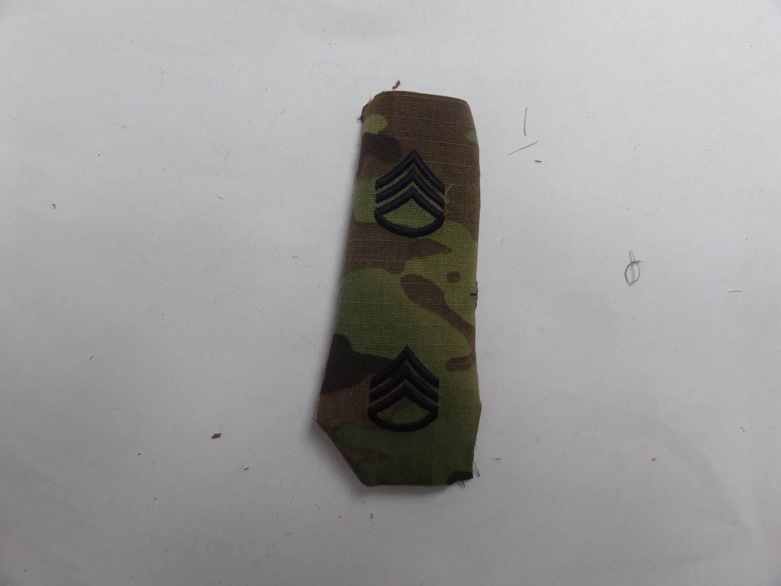 US MILITARY INSIGNIA PATCH SEW ON SET OF 2 RANK OCP E-6 STAFF SERGEANT MULTICAM